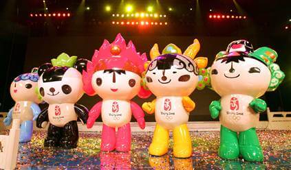 Beijing Olympics mascots
