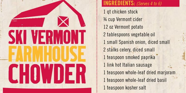 Vermornt Farmhouse Chowder