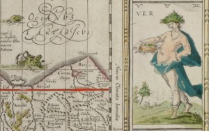 Willem Blaeu's map - Spring