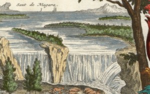 Chatelain's map - Niagara Falls